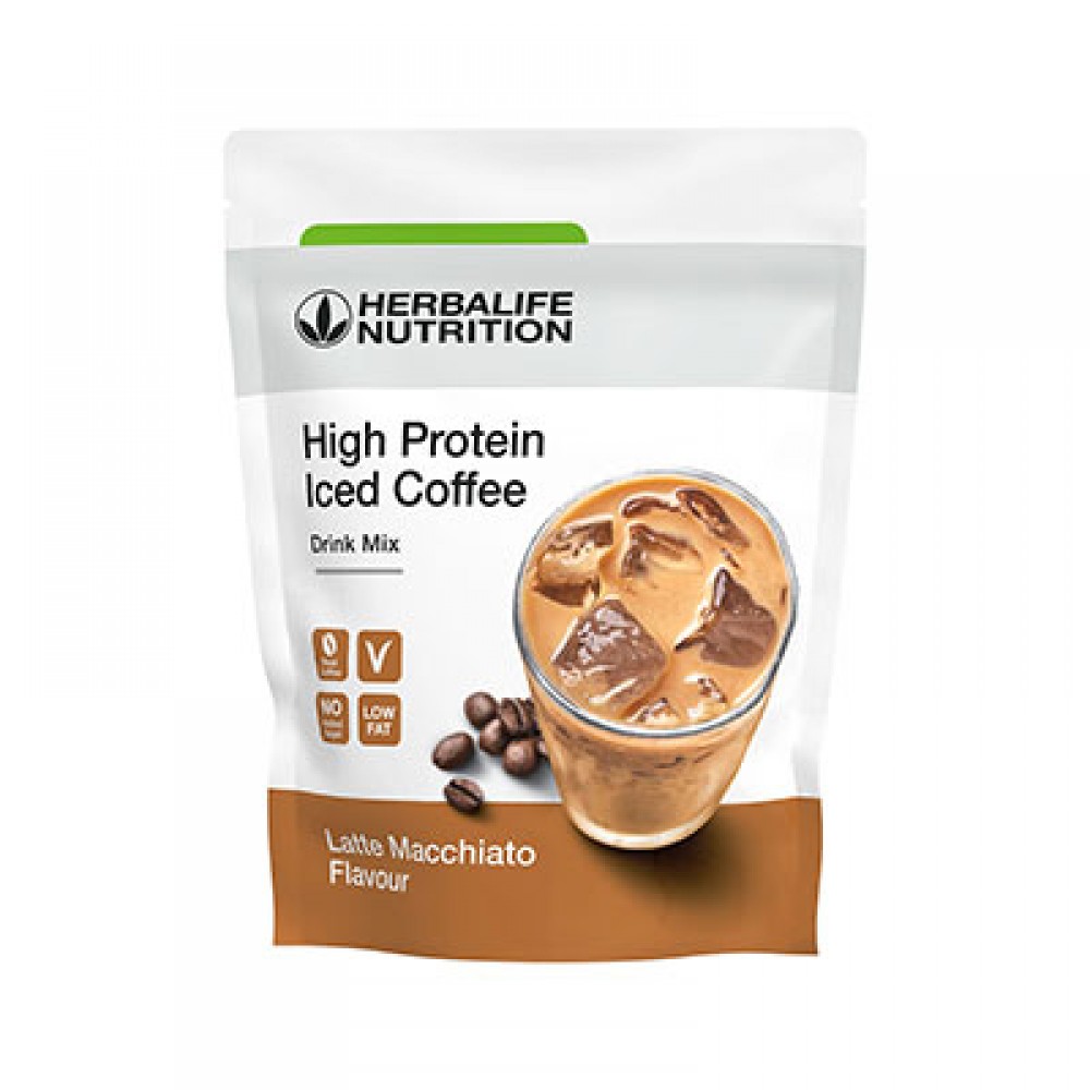 High Protein Iced Coffee Drink Mix