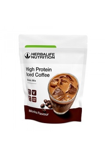 High Protein Iced Coffee Drink Mix Γεύση Mocha